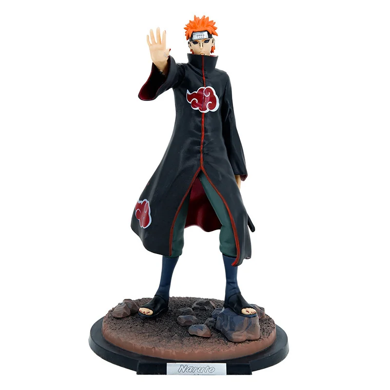 

Naruto Shippuden Akatsuki Anime Action Figure Pain 28cm Bansho Tenin Action Figre Model Ornaments Kids Toys For Children Gifts