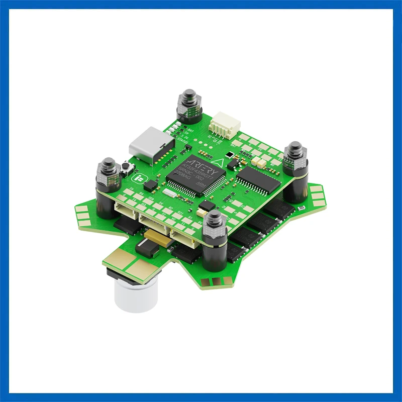 

Контроллер полета iFlight BLITZ ATF435 55A 2-6S Stack с BLITZ ATF435/BLITZ E55S 4-в-1 2-6S ESC для FPV