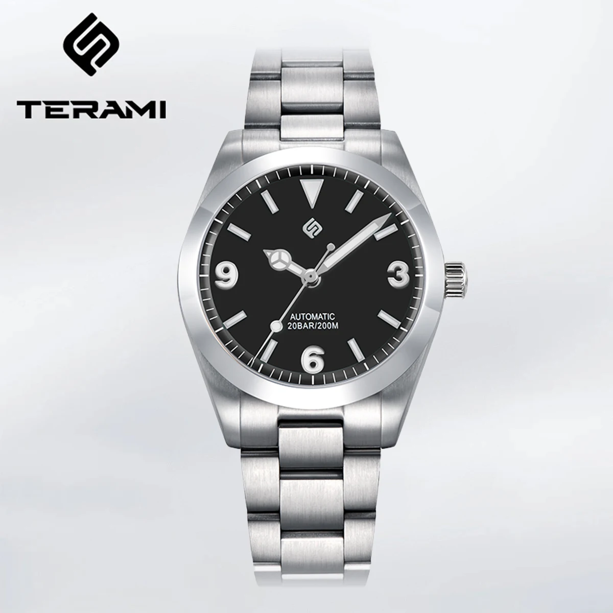 Мужские часы TERAMI 38 мм серии Explore для скалолазания спортивные Ретро Роскошные