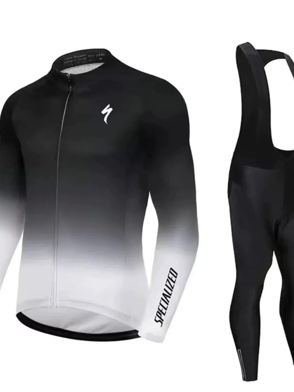 2024 Autumn Long Sleeve Cycling Jersey Pants Wears MTB Ropa Ciclismo Bicycle Clothes Warm Bike Clothing Sets Jacket