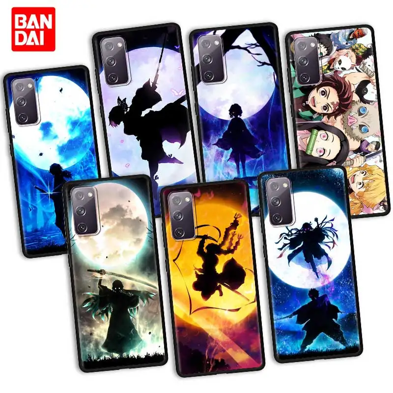 

Demon Slayer Japan Anime Phone Case for Samsung Galaxy S20 FE S21 S10 S9 Plus Ultra 5G S20fe S21fe S20ultra Cover Coque Silicone