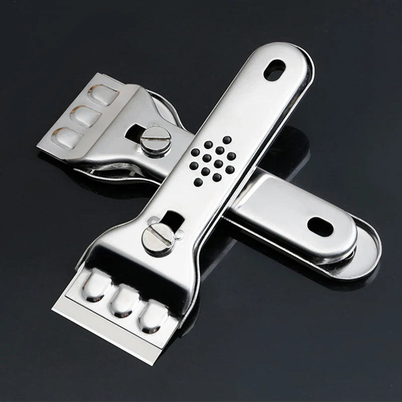 Скребок для чистки стен и пола из нержавеющей стали