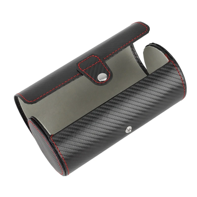 

2 Slots Watch Box Display Case Organizer For Men Women Jewelry Boxes Display Gift,PU Leather Watches Organizer Storage