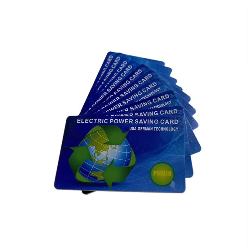 

20000 ions negative bio energy electricity power energy saving card for car for home consumption Electric Fuel Saver card