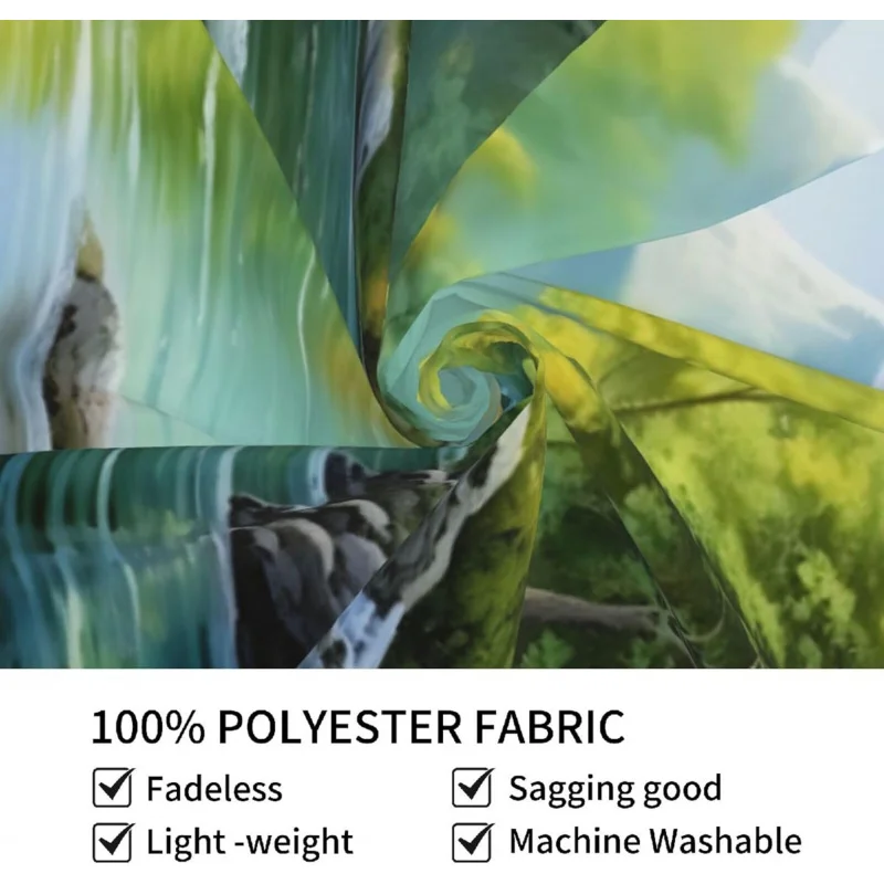 Настенный фон на День Благодарения гобелен с узором тыквы и кленового листа