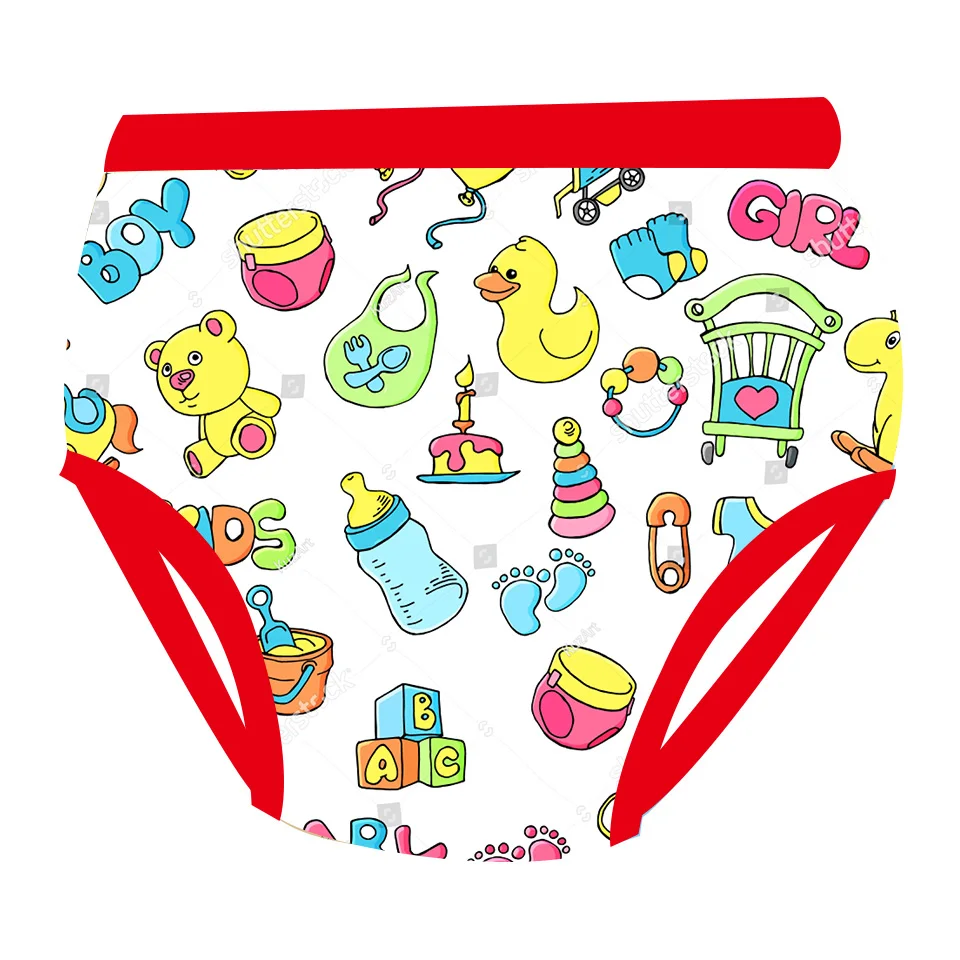 Новинка водонепроницаемые Многоразовые подгузники ABDL для взрослых и маленьких