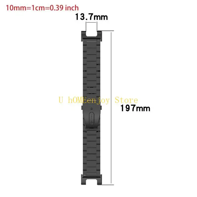 B0KF для T для Watch Band Регулируемая замена из нержавеющей стали Stra (art.: 3920d06caa036) - 3920d06caa036