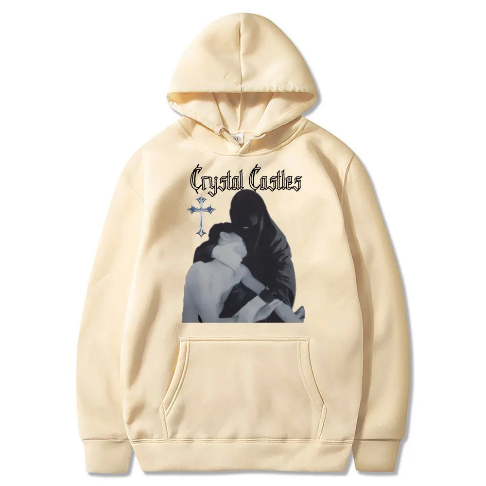 Толстовка мужская с капюшоном повседневная винтажная кофта в стиле хип-хоп замки