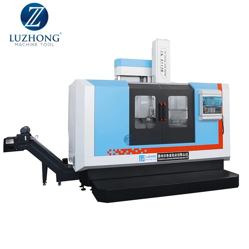 

Heavy duty car break disk lathe machine CK5112 vertical lathe cnc