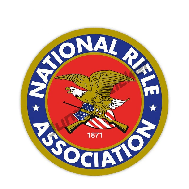 

Car Stickers Styling National Rifle Association NRA Truck Camper Car Body Decal Waterproof Auto Motor Decor Graphics KK13x13cm