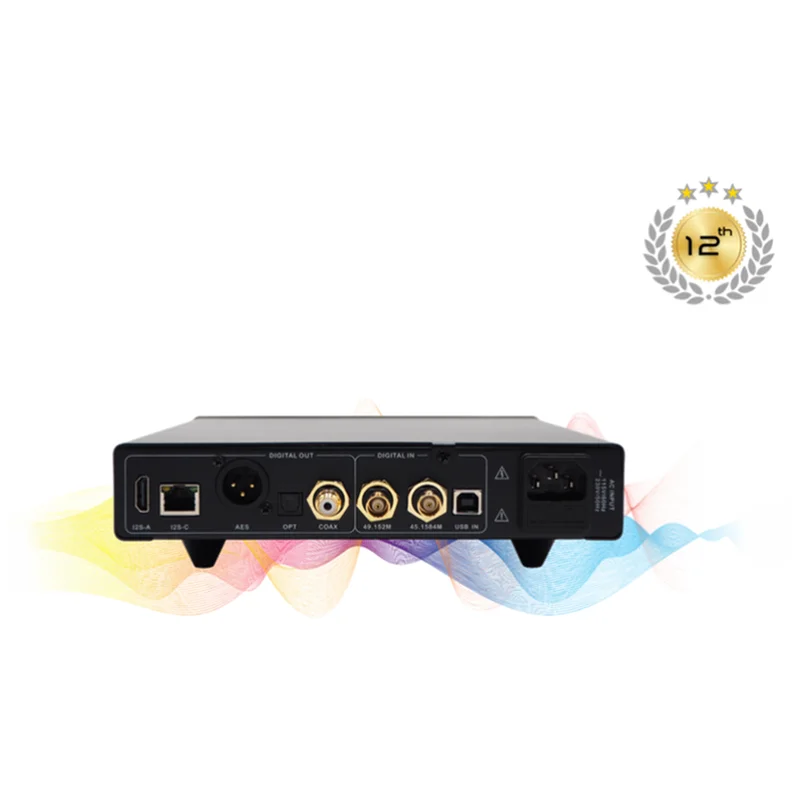 Denafrips IRIS 12-й DDC USB-цифровой интерфейс Внешний вход часов Коаксиальный AES/EBU I2S IIS RJ45