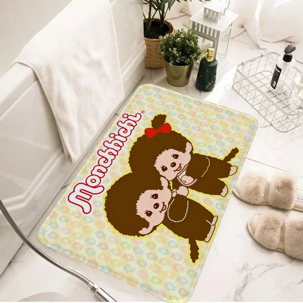 Противоскользящий Ковер Из Полиэстера В Современном Стиле M-monchhichi Для Гостиной