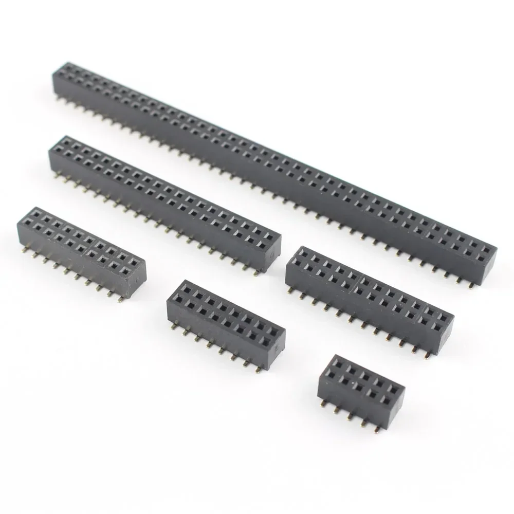 Штыревой разъем SMD 10P 16, 50 шт., 2 мм, 2,0 мм, 2x5, 2x6, 2x8, 2x10 ...