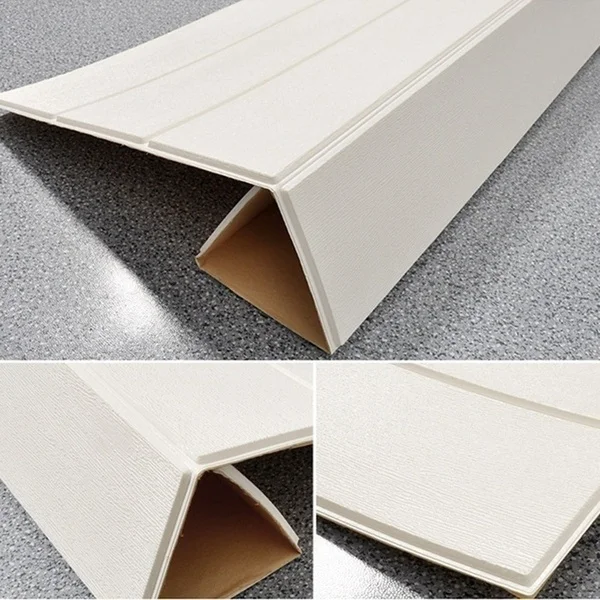 

10pcs 3d Wall Stickers Wallpaper Self-adhesive Wood Grain Wall Stickers Wallpaper Stickers Waterproof Moisture-proof Foam
