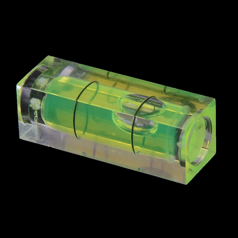 2шт пузырьковый уровень прямоугольный куб спиртовой измерительный линейка