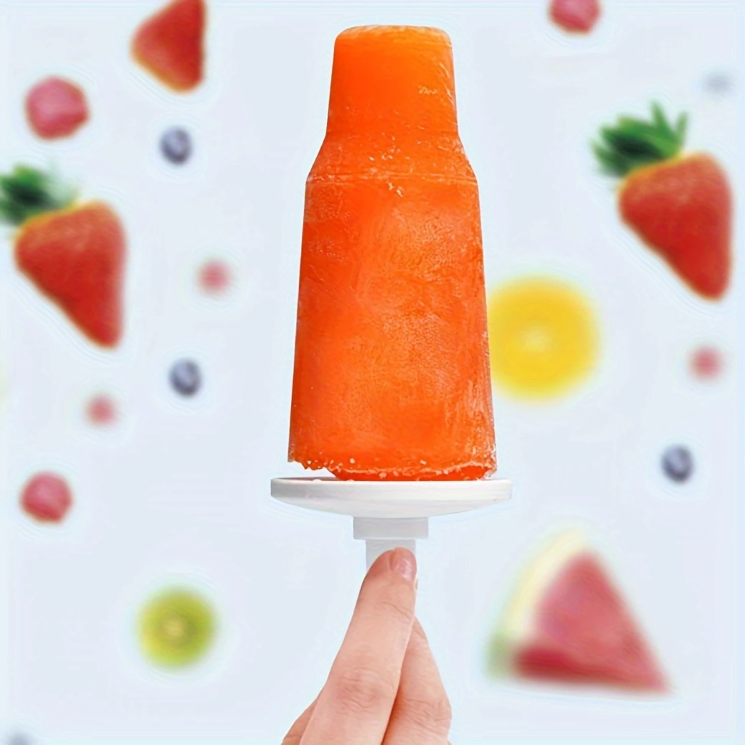 Силиконовые формы для льда с 6 полостями и капельницами складные мороженого не