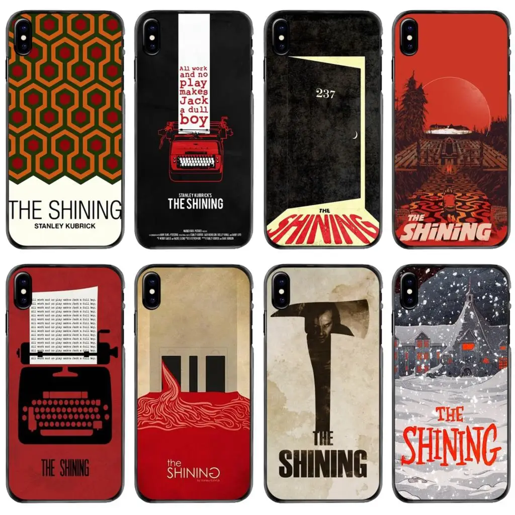 

For Apple iPhone 11 12 13 14 Pro MAX Mini 5 5S SE 6 6S 7 8 Plus 10 X XR XS The Shining Stanley Kubrick Movie Hard Phone Bag Case