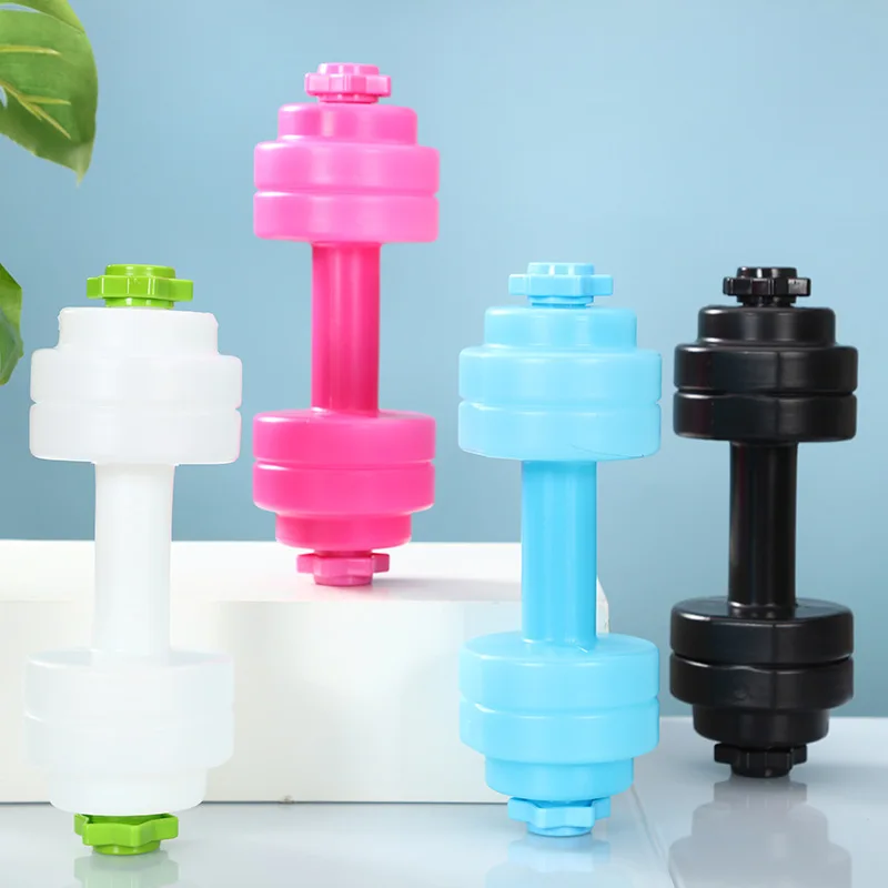 830 мл бутылка для воды гантелей спорта на открытом воздухе чашка спортзала