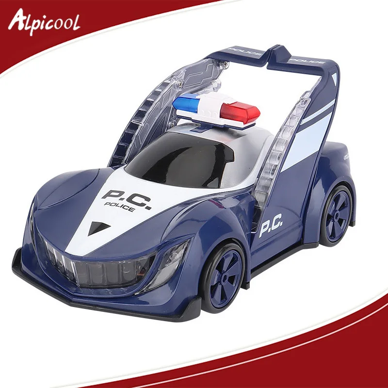 

Universal Electric Racing Car Rotary Police Car Toy Deformable Door Opener Electric Walking Children's Educational Toy Fashion