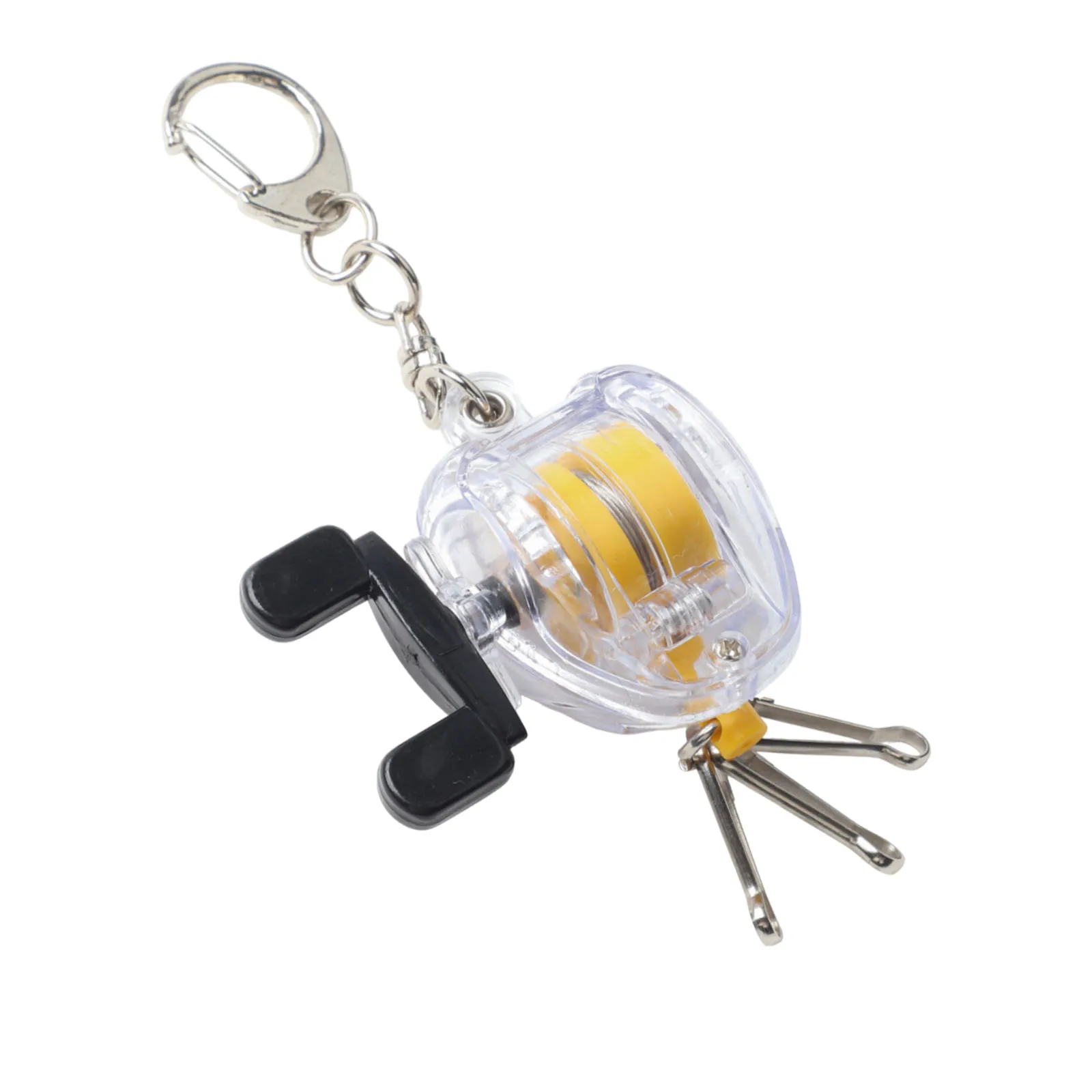 Портативный ретрактор для ловли нахлыстом катушка ремешка металлический крючок