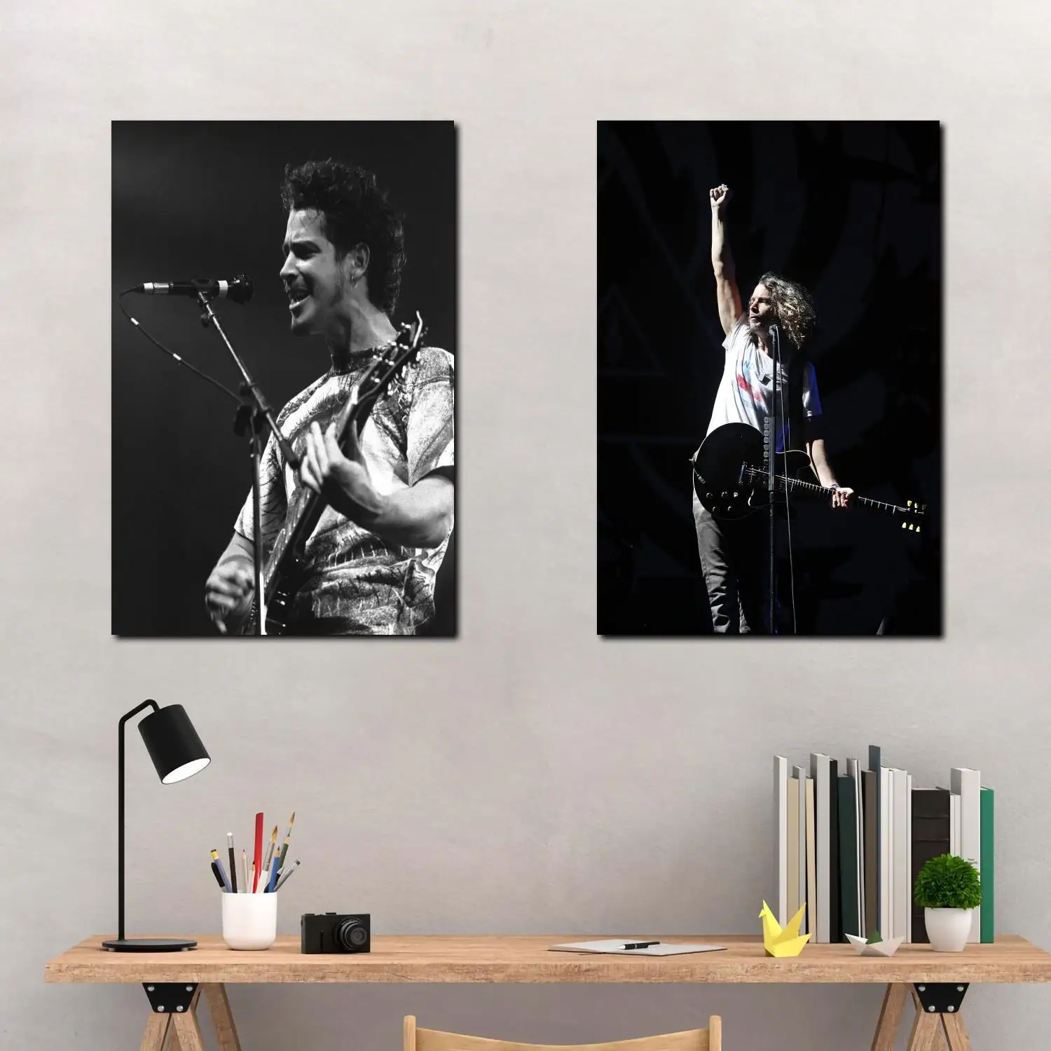 

soundgarden Singer Canvas Art Poster and Wall Art Picture Print Modern Family bedroom Decor Posters