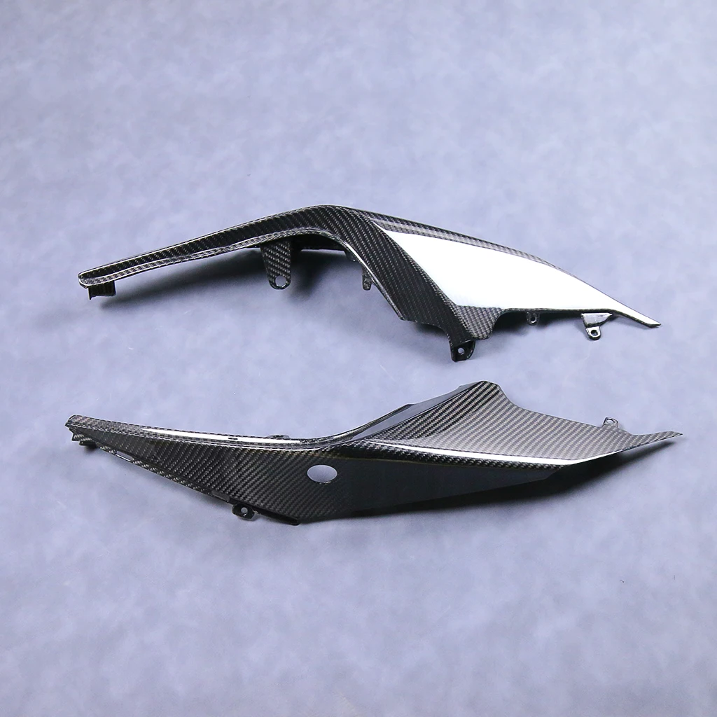 100% 3K полностью сухое углеродное волокно Корпус мотоцикла задние боковые