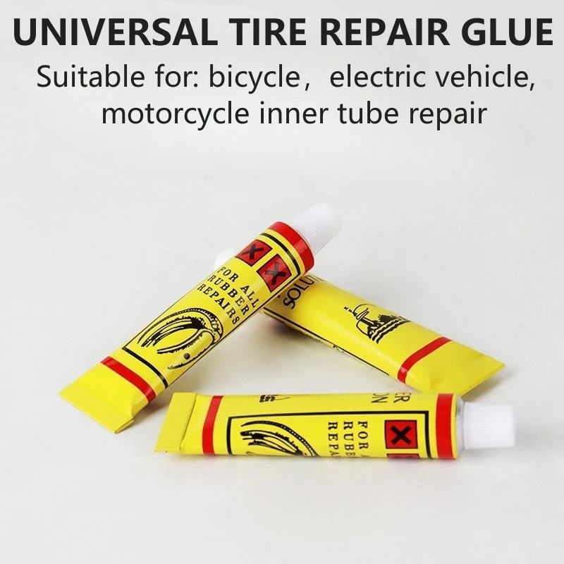 

6ml Car Tire Repairing Glue Tyre Inner Tube Puncture Repair Tools Motorcycle Bike Universal Portable Repairing Glues