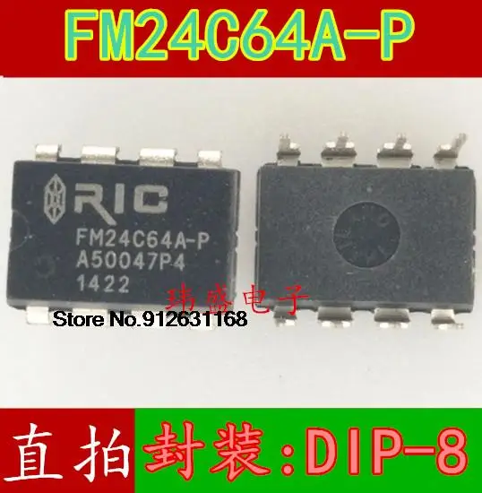 

20PCS/LOT FM24C64A-P FM24C64-P DIP-8 FM24C64