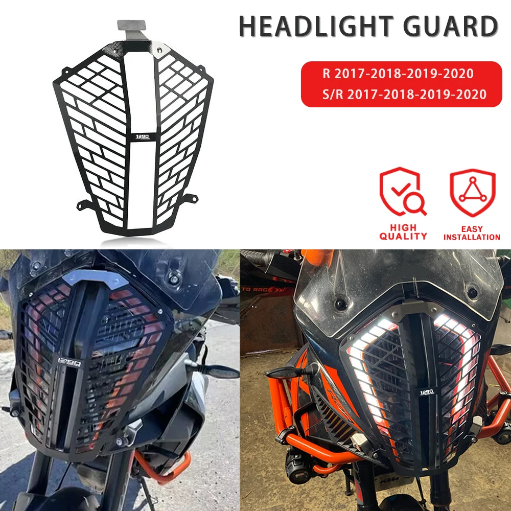 

Для KTM 1290 SUPER ADVENTURE S/R Super ADV 1290 S R 2017-2022 2021 мотоциклетная фара гриль защита от света