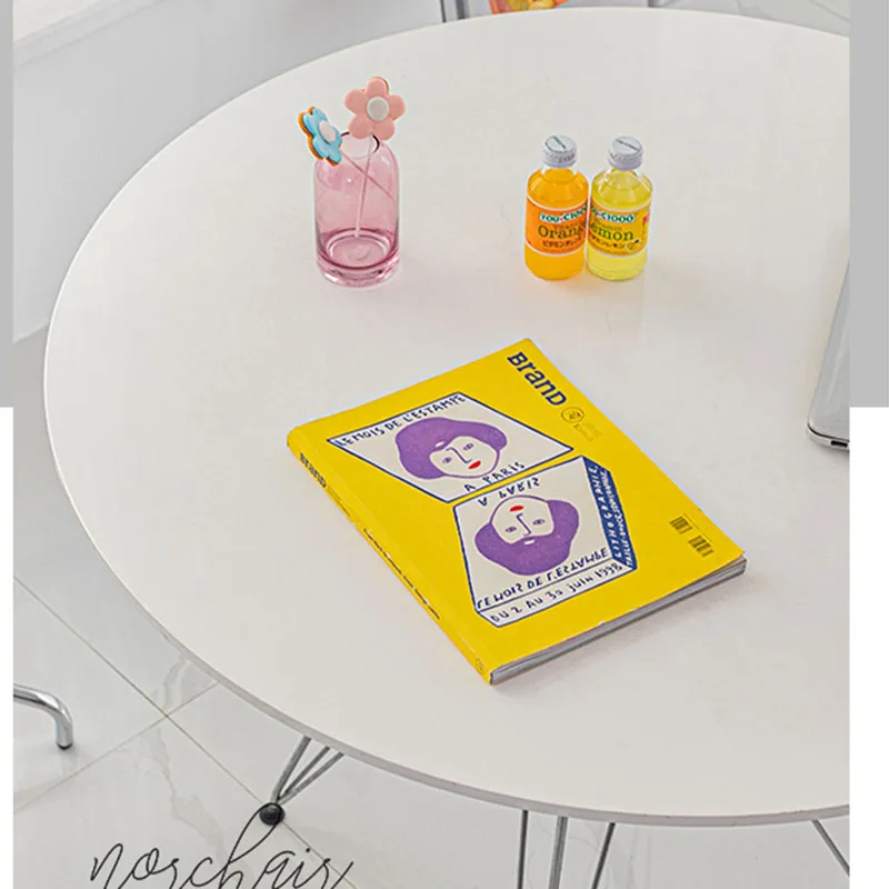 Рисунок 6 - Круглые журнальные столики в скандинавском стиле