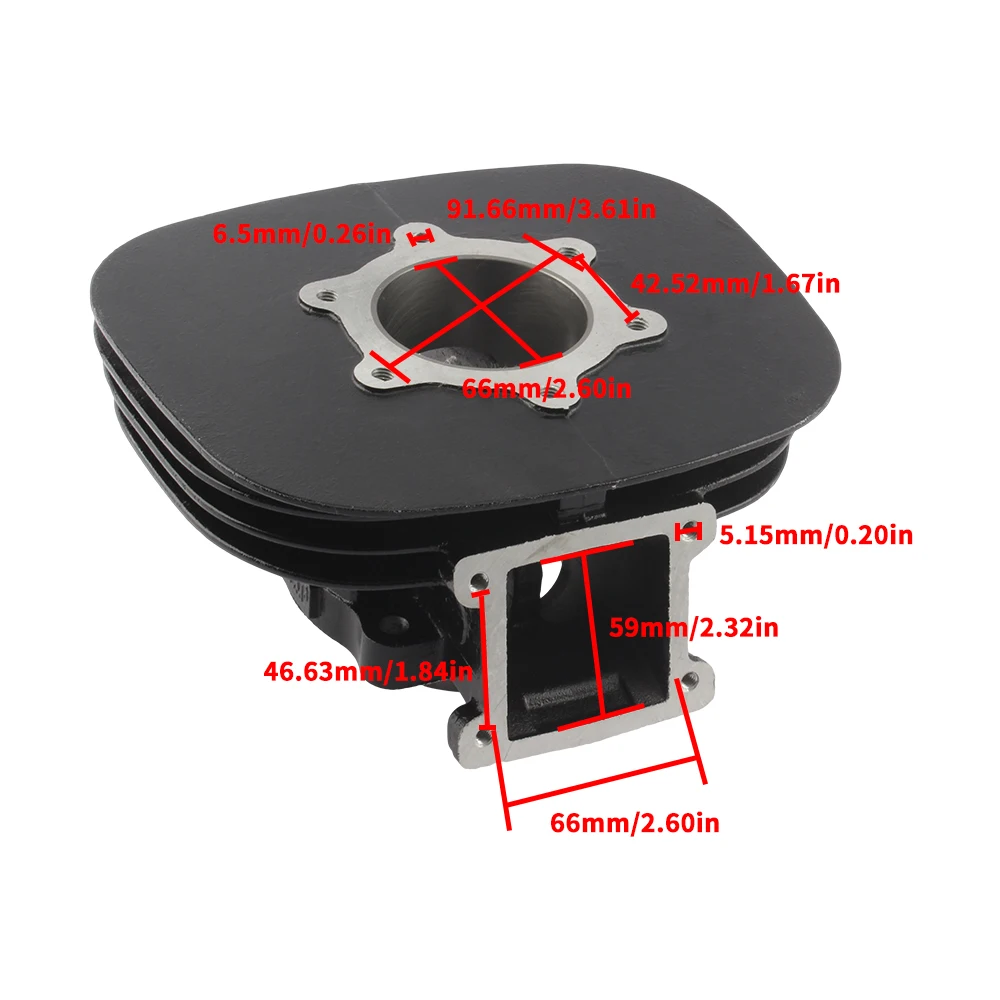 Комплект цилиндров для мотоцикла Yamaha Blaster 200 запчасти двигателя поршневое гнездо