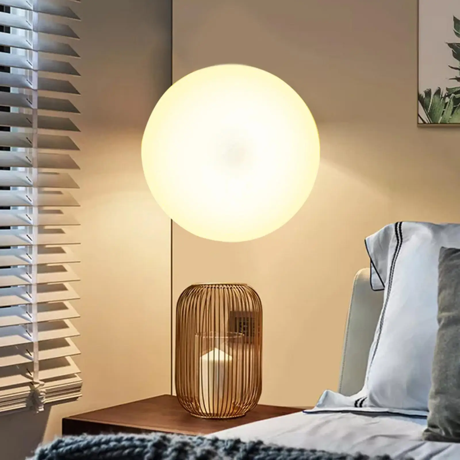 

Светодиодный ночсветильник с датчиком движения, энергосберегающий настенный светильник с регулируемой яркостью, с USB зарядкой, для шкафов, ...