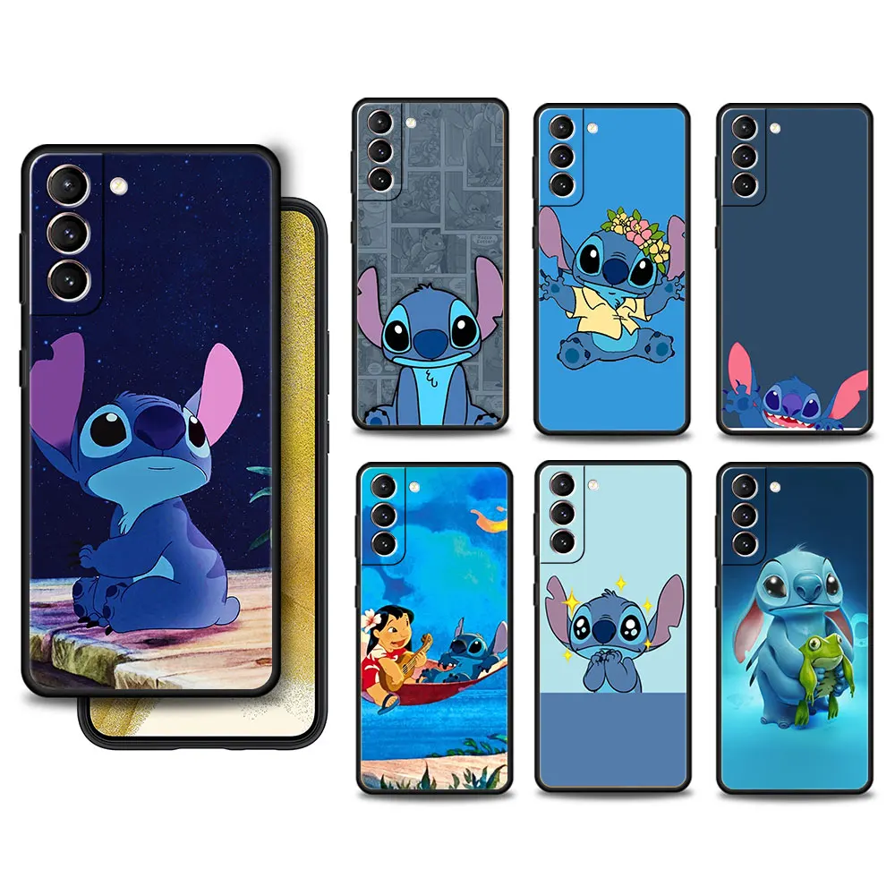 

Shockproof TPU Disney Lilo and Stitch Phone Cover For Samsung S20 FE 2022 S9 S7 S10 S22 Ultra 5G S10e S8 S21 Plus