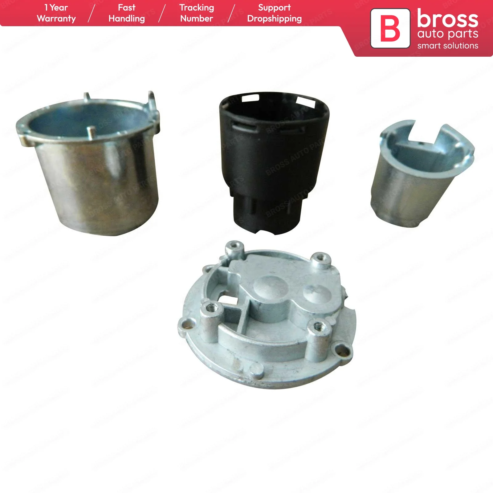 Складывающаяся крышка корпуса и крышки двигателя Bross BGE11 + BGE500 боковое крыло