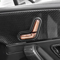 car accessories seat adjustment button cover diamond trim stickers for mercedes benz a gla cla class w177 v177 h247 c118 w117