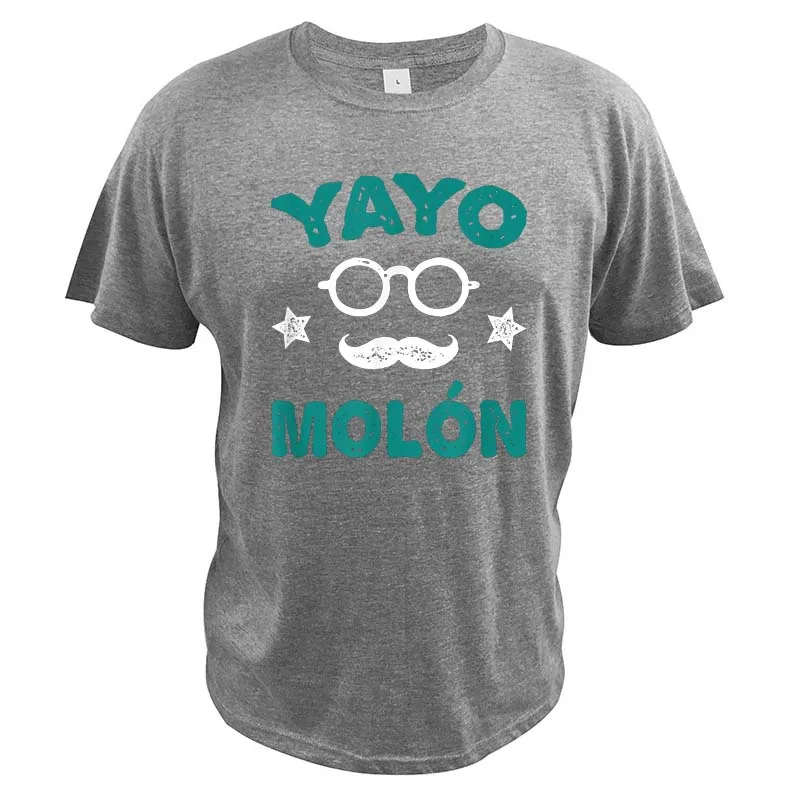 Футболка Yayo Molon с испанским забавным дизайном Мужская футболка 100% хлопок