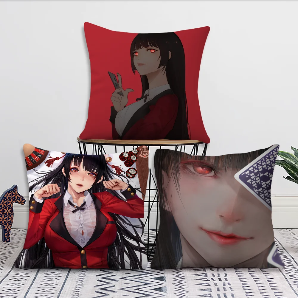 Y-Yumeko J-JabamiS удобная декоративная наволочка подходит для дома гостиной дивана