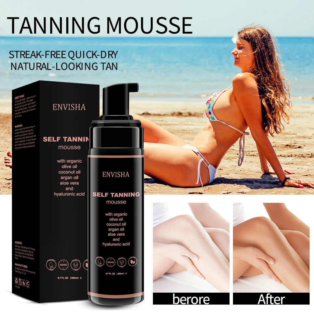 Fast Face Tan Cream Moisturizing Makeup Foundation Bronzer Nourishing Lotion