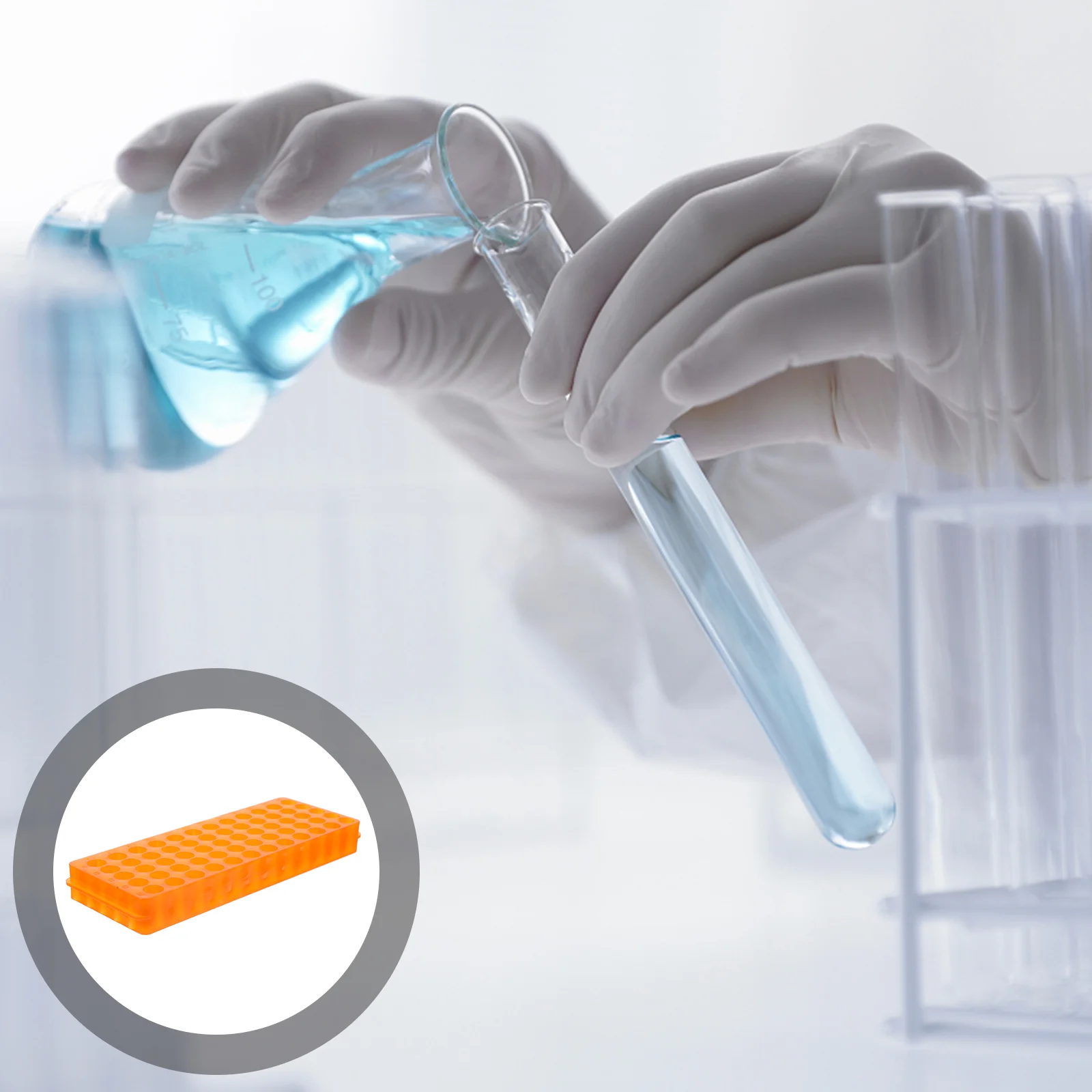 

Test Tube Storage Container Centrifuge Rack Plastic Serving Trays Bottle Holder