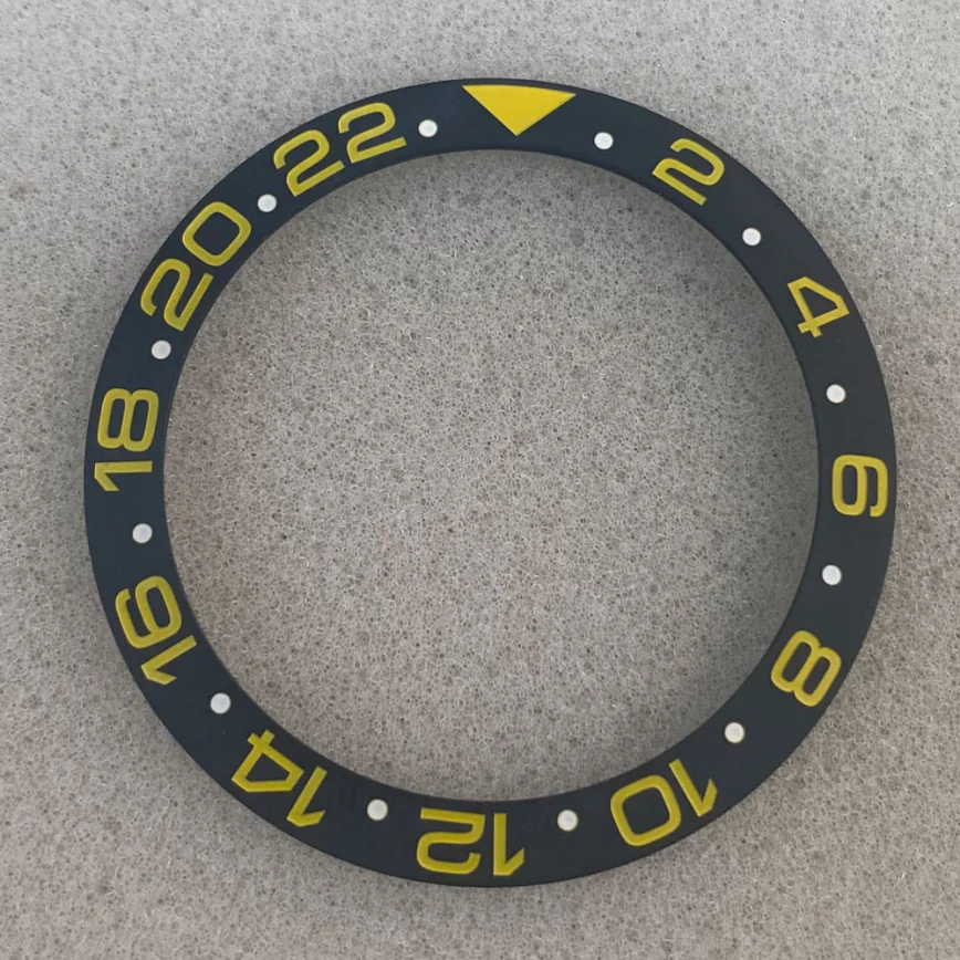 38MM Watch Bezel Insert Ceramic Bezel Opening 38MM Outer Diameter 30.5MM Inner Diameter Suitable for 40MM Case