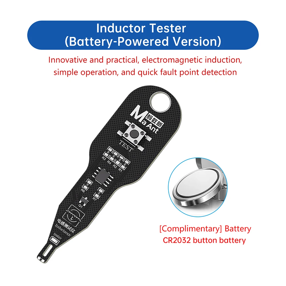 

Тестер катушек материнской платы, детектор индуктора, инструмент для ремонта ПК, магнитная индукция, проверка быстрой неисправности