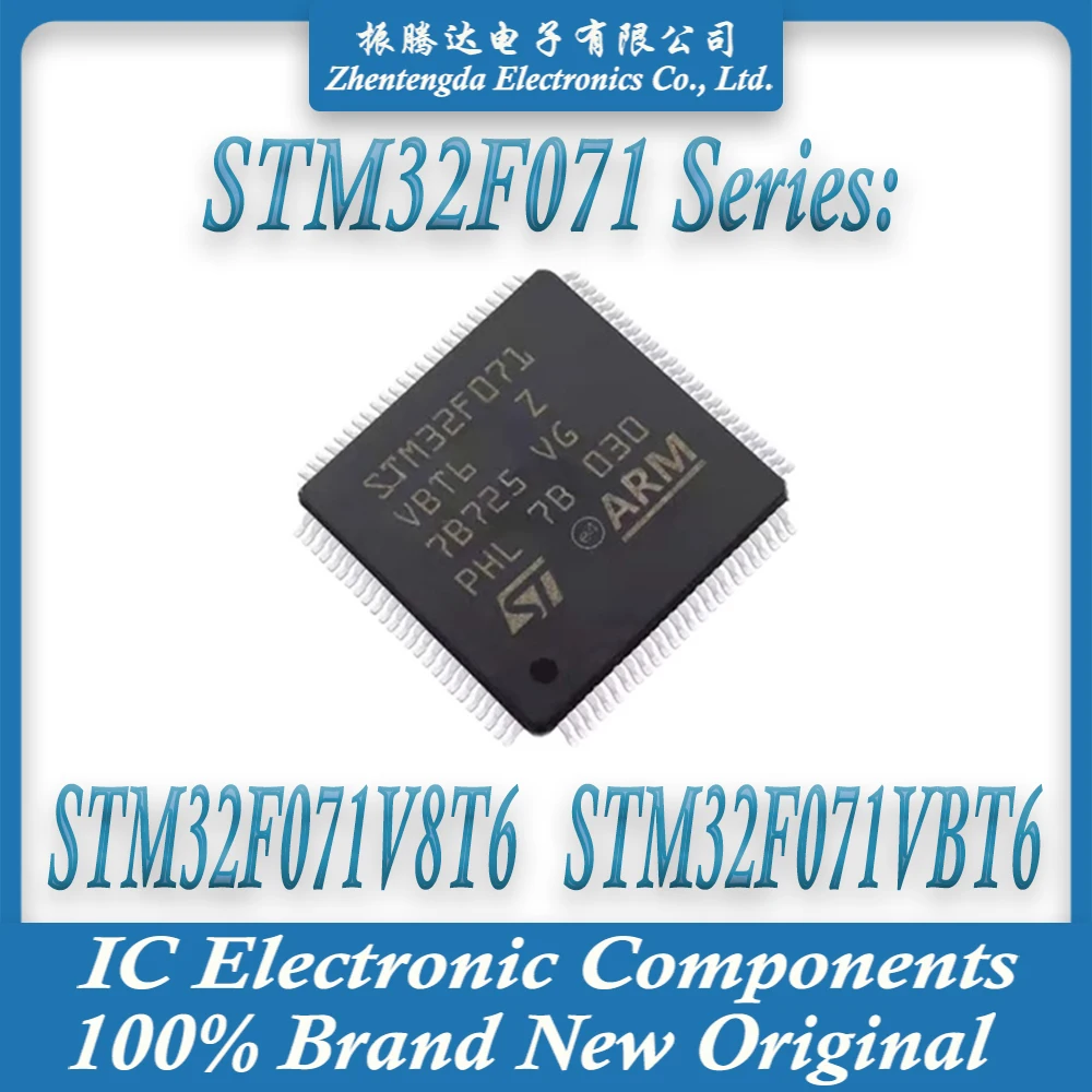 STM32F071V8T6 STM32F071VBT6 STM32F071V8 STM32F071VB STM32F071V STM32F071 STM32F STM32 STM IC MCU Chip LQFP-100