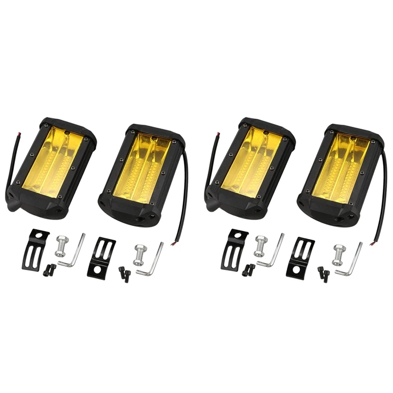 

4 шт., водонепроницаемые лампы для внедорожников, грузовиков, внедорожников