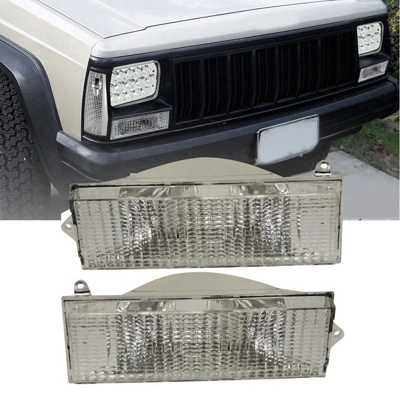 

56000098 56000099 Front Fog Lamp Housing Fog Lamp Cover Automotive Replacement Parts For Jeep Cherokee 1984-1996