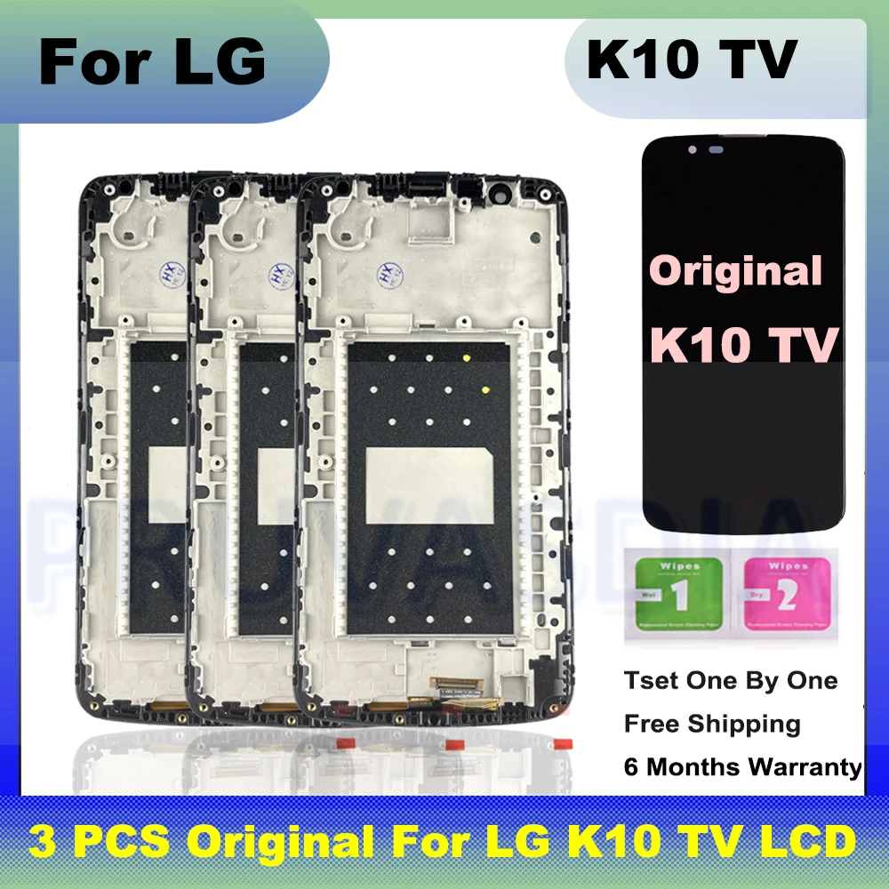 Комплект из 3 предметов ЖК-дисплей с рамкой для LG K10 LTE K420N K430 K430DS K410/ TV сенсорным