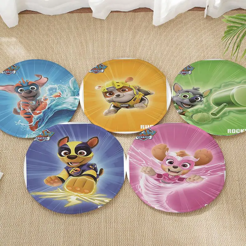 

BANDAI Paw Cartoon Dog Animal Patrol Creative Seat Pad Household Cushion Soft Plush Chair Mat Winter Office Bar Seat Mat