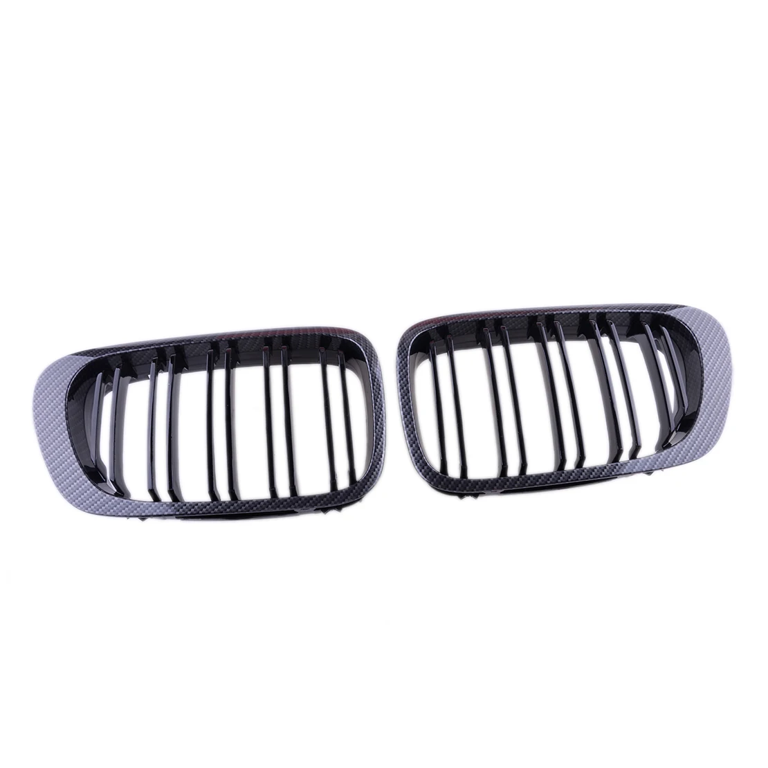 

2 шт., автомобильная решетка для радиатора BMW E46 Coupe 51138208683-51138208685