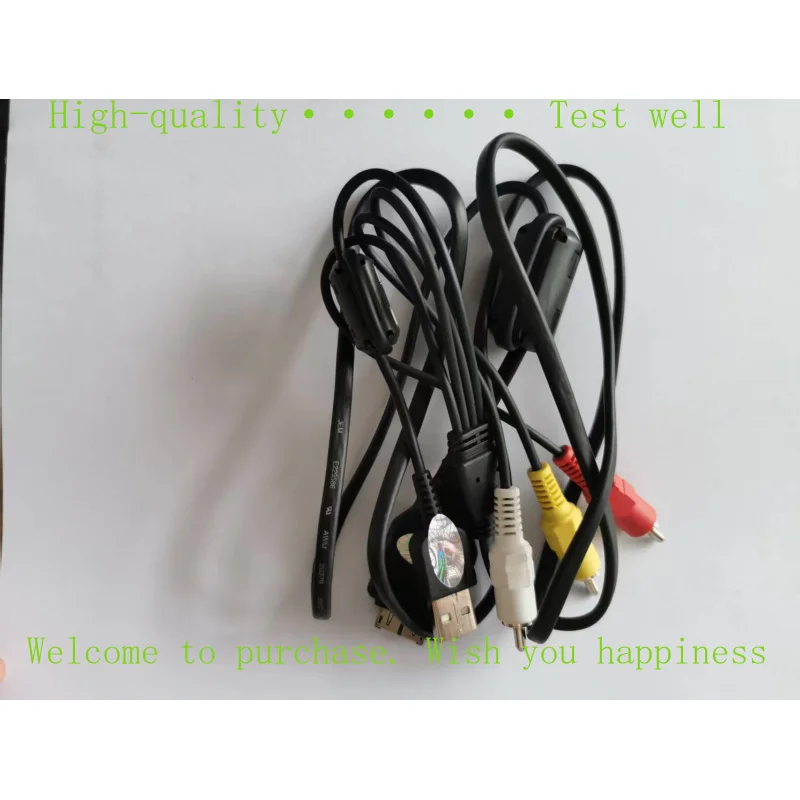 Фото Кабель VMC‑MD2 USB 2.0 Data AV RCA для камер Sony CyberShot DSC‑W210 W215 W220 W230 W290 HX5 HX5C, кабель видеовыхода. №3