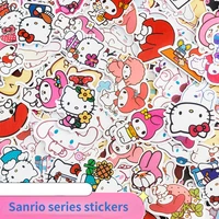 45pcs hello kitty sticker toys for girls kawaii stickers cute sticker pack sanrio stickers laptop skin kuromi my melody sticker