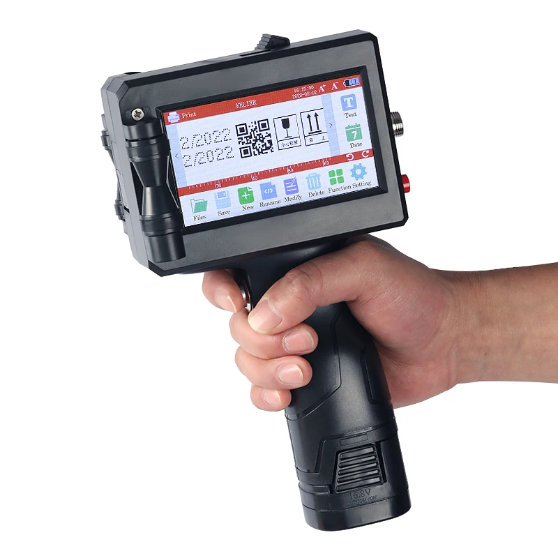 

Kelier Portable High Quality smart inkjet printers qr Number Barcode date printers